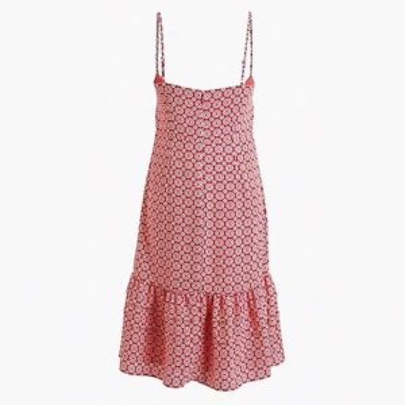 NWT Jcrew print ruffle dress - Picture 4 of 7